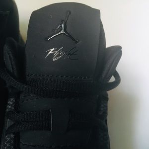 Black Jordan Tennis Shoes!